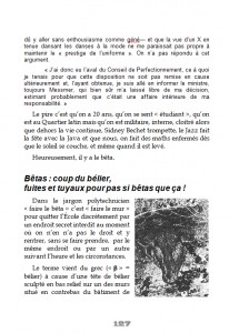 Contenu page 127 : Bétas, coup de bélier, fuites et tuyaux pour pas si bêta que ça